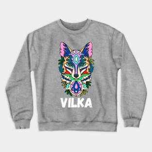 Vilka latviski latviešu valoda - Wolf Crewneck Sweatshirt